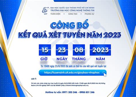 Tra cứu giấy báo trúng tuyển và gọi nhập học năm 2023.